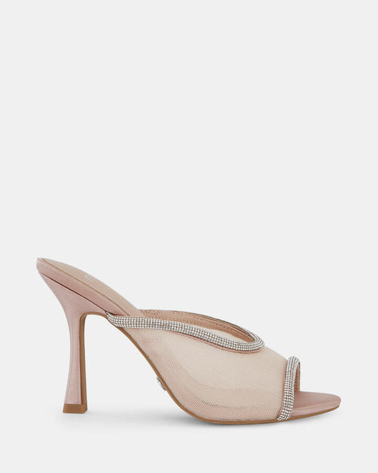Image of Sandals. Product name - Zemma Women's Fast Fashion NUDE Novo Sandals in Nude colour by brand - NOVO