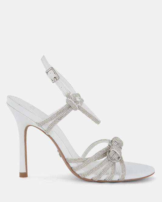 Image of Sandals. Product name - Zardi Women's Fast Fashion WHITE Novo Sandals in White colour by brand - NOVO