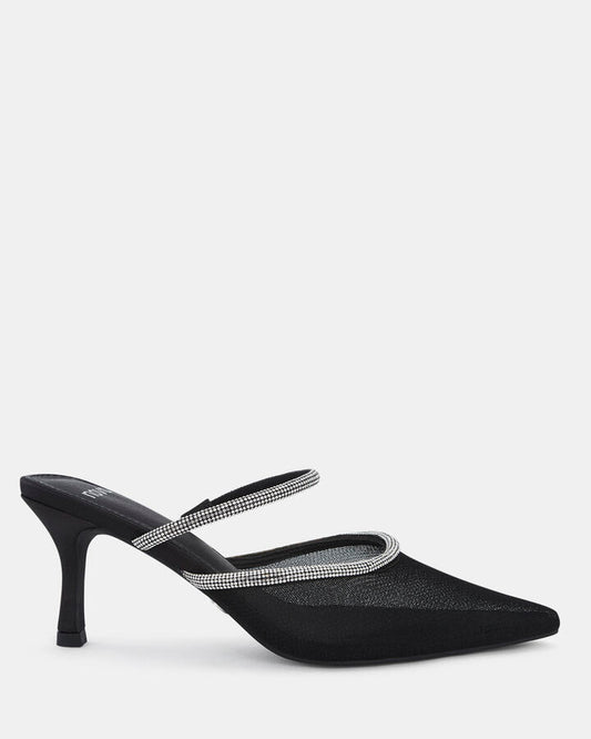 Image of Sandals. Product name - Zigby Women's Fast Fashion BLACK Novo Sandals in Black colour by brand - NOVO