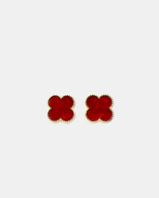 Image of Jewelry. Product name - Earring Galiana Women's Earrings RED Novo Jewellery in Red colour by brand - NOVO