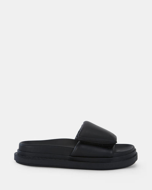 Image of Sandals. Product name - Taronga Women's Thongs BLACK Novo Thongs in Black colour by brand - NOVO