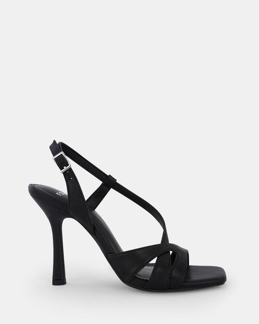 Image of Sandals. Product name - Zozey Women's Fast Fashion BLACK Novo Sandals in Black colour by brand - NOVO