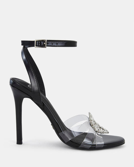 Image of Sandals. Product name - Zamore Women's Fast Fashion BLACK Novo Sandals in Black colour by brand - NOVO