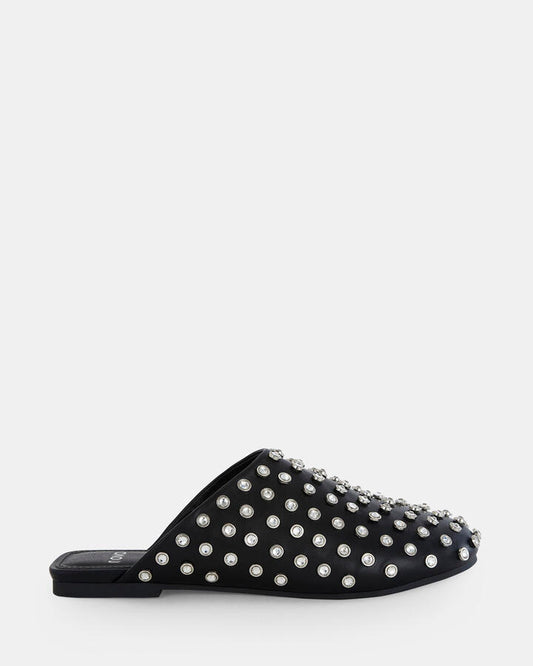 Image of Sandals. Product name - Zasper Women's Fast Fashion BLACK Novo Sandals in Black colour by brand - NOVO