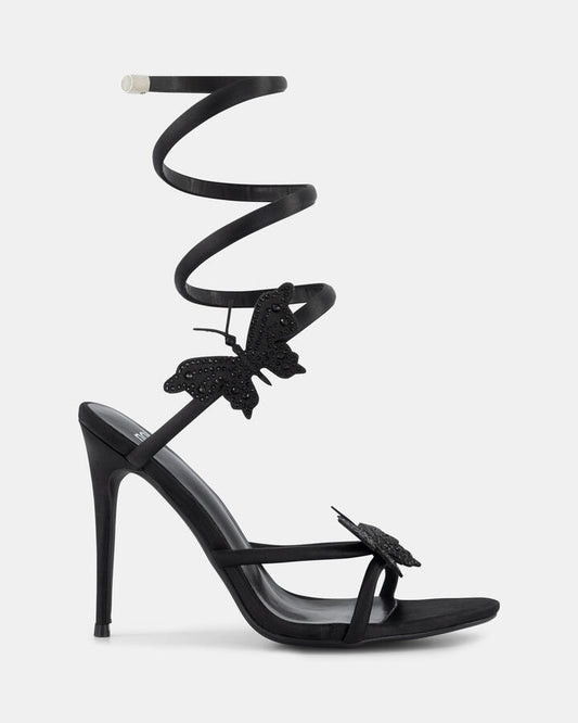 Image of Sandals. Product name - Zaisha Women's Fast Fashion BLACK Novo Sandals in Black colour by brand - NOVO