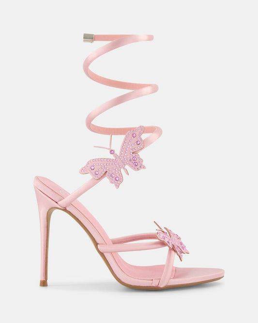 Image of Sandals. Product name - Zaisha Women's Fast Fashion SOFT PINK Novo Sandals in Soft Pink colour by brand - NOVO