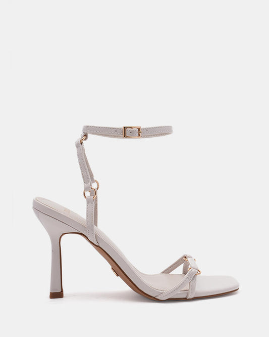 Image of Sandals. Product name - Zakura Women's Fast Fashion CREAM Novo Sandals in Cream colour by brand - NOVO