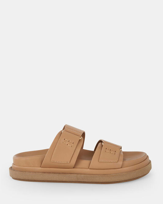 Image of Sandals. Product name - Santena Women's Thongs Sand Novo Thongs in Sand colour by brand - NOVO
