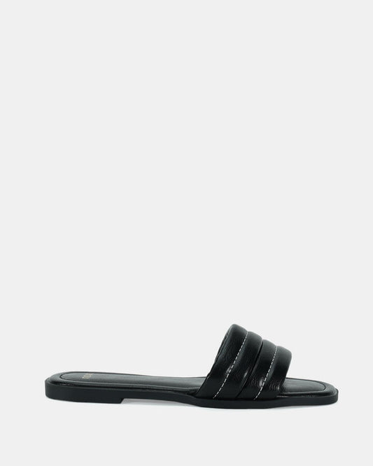 Image of Sandals. Product name - Saber Women's Thongs BLACK Novo Thongs in Black colour by brand - NOVO