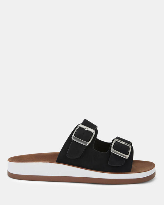 Image of Sandals. Product name - Sedona Women's Thongs BLACK Novo Thongs in Black colour by brand - NOVO
