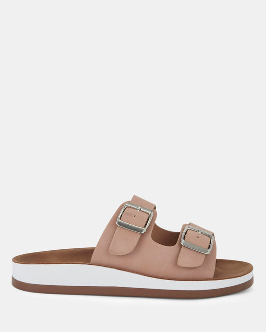 Image of Sandals. Product name - Sedona Women's Thongs ALMOND Novo Thongs in Almond colour by brand - NOVO