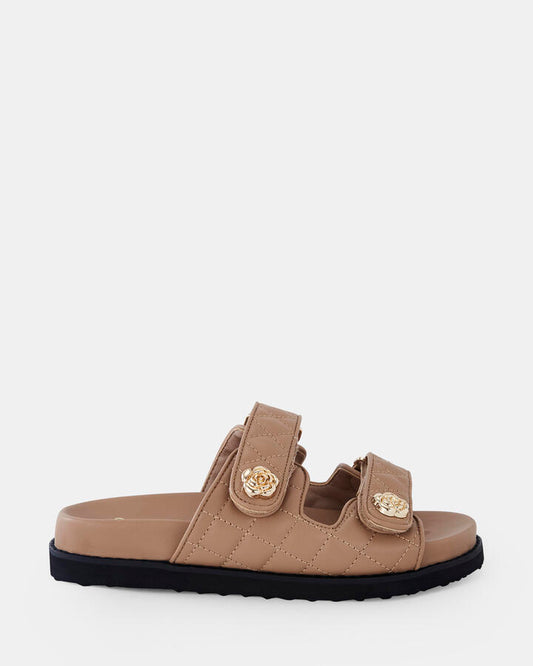 Image of Sandals. Product name - Sakuria Women's Thongs Sand Novo Thongs in Sand colour by brand - NOVO