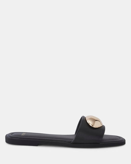 Image of Sandals. Product name - Siera Women's Thongs BLACK Novo Thongs in Black colour by brand - NOVO