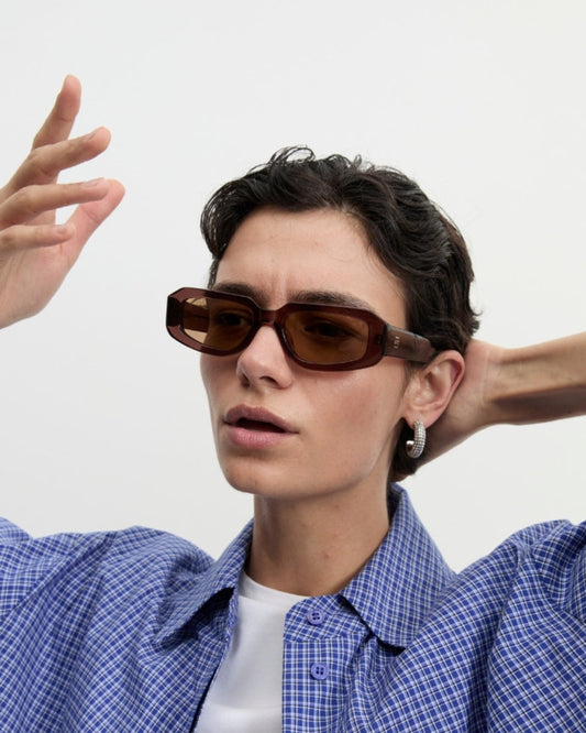 Blanca Studio Roux Sunglasses Brown