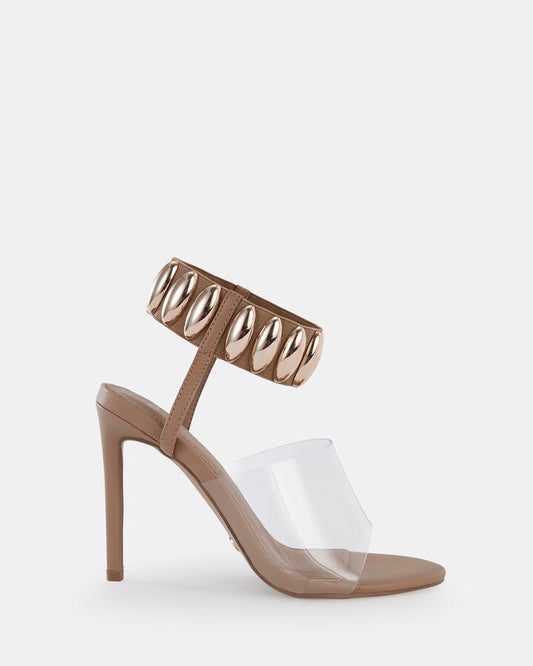 Image of Sandals. Product name - Zelpha Women's Fast Fashion CAMEL Novo Sandals in Camel colour by brand - NOVO
