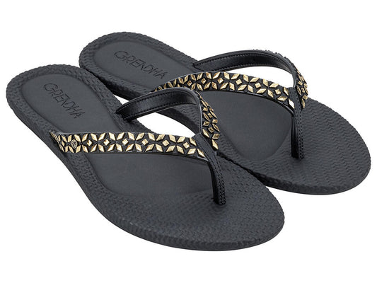 Image of Sandals. Product name - Todo Rastic Women's Ipanema BLACK GRENDENE in Black colour by brand - IPANEMA