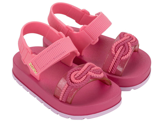Image of Sandals. Product name - Infinity Baby Women's Ipanema PINK GRENDENE in Pink colour by brand - IPANEMA