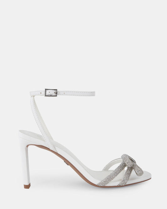 Image of Heels. Product name - Peregrine Women's Evening Shoes WHITE Novo Evening in White colour by brand - NOVO