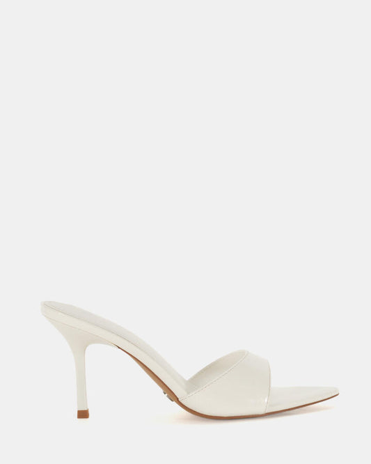 Image of Sandals. Product name - Yolo Women's Fast Fashion White Patent Novo Sandals in White Patent colour by brand - NOVO