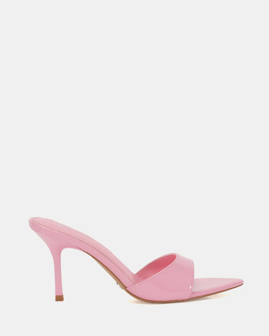 Image of Sandals. Product name - Yolo Women's Fast Fashion PINK PATENT Novo Sandals in Pink Patent colour by brand - NOVO