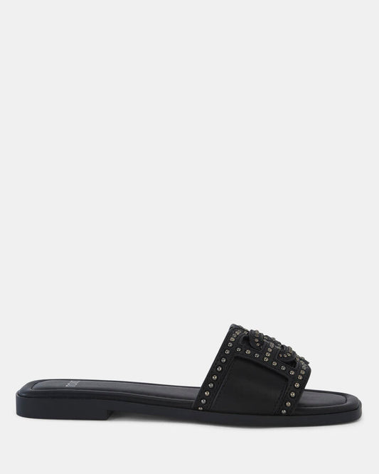 Image of Sandals. Product name - Scandi Women's Thongs BLACK Novo Thongs in Black colour by brand - NOVO