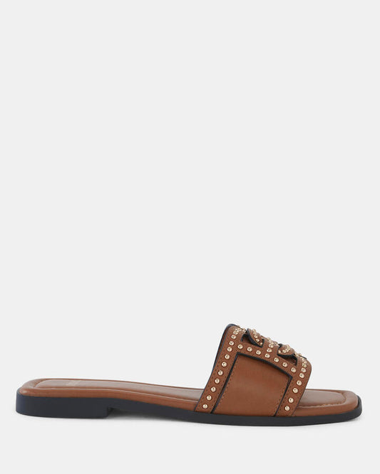 Image of Sandals. Product name - Scandi Women's Thongs TAN Novo Thongs in Tan colour by brand - NOVO