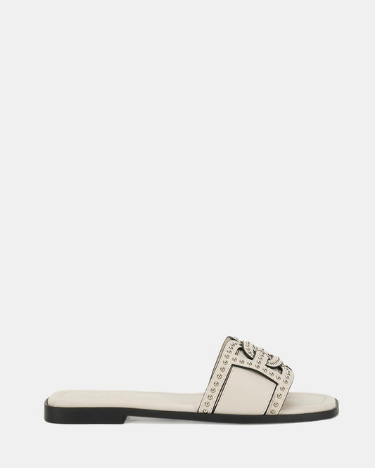 Image of Sandals. Product name - Scandi Women's Thongs CREAM Novo Thongs in Cream colour by brand - NOVO