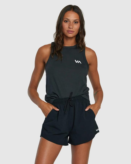 Image of Accessories. Productname: RVCA - Womens Va Essential Yoggers - Black - in Black colour by brand - RVCA