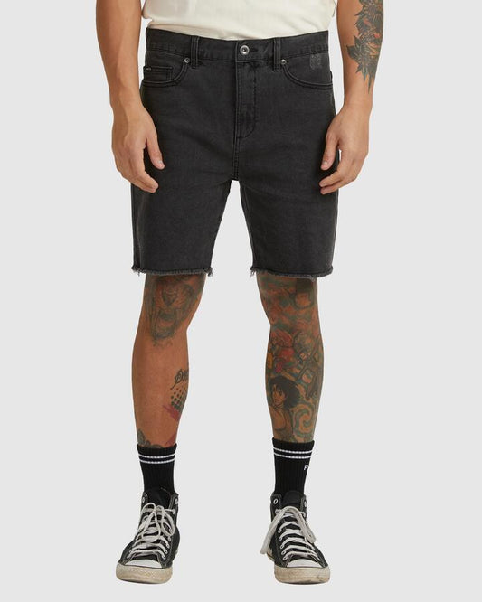 Image of Accessories. Productname: RVCA - Mens Rvca Rockers Walkshorts - Black Fade - in Black Fade colour by brand - RVCA