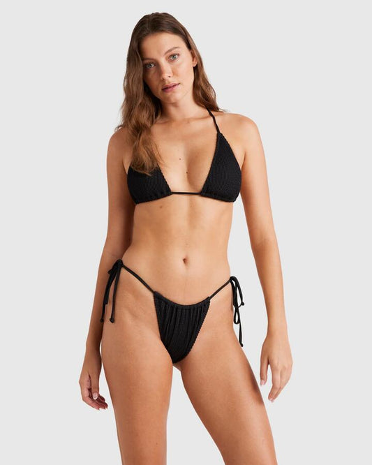 Image of Swimwear. Productname: Billabong - Womens Summer High Bells Bikini Bottom - Black Sands - in Black Sands colour by brand - Billabong