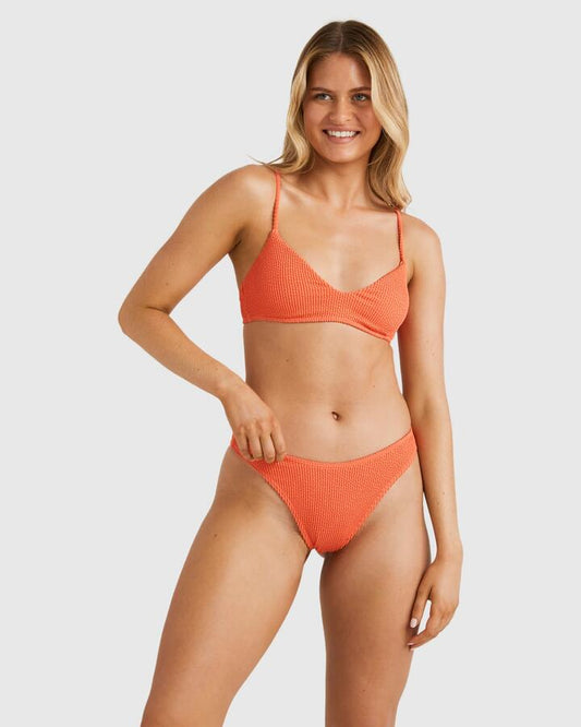 Image of Swimwear. Productname: Billabong - Womens Summer High Skimpy Hike Bikini Bottom - Papaya - in Papaya colour by brand - Billabong