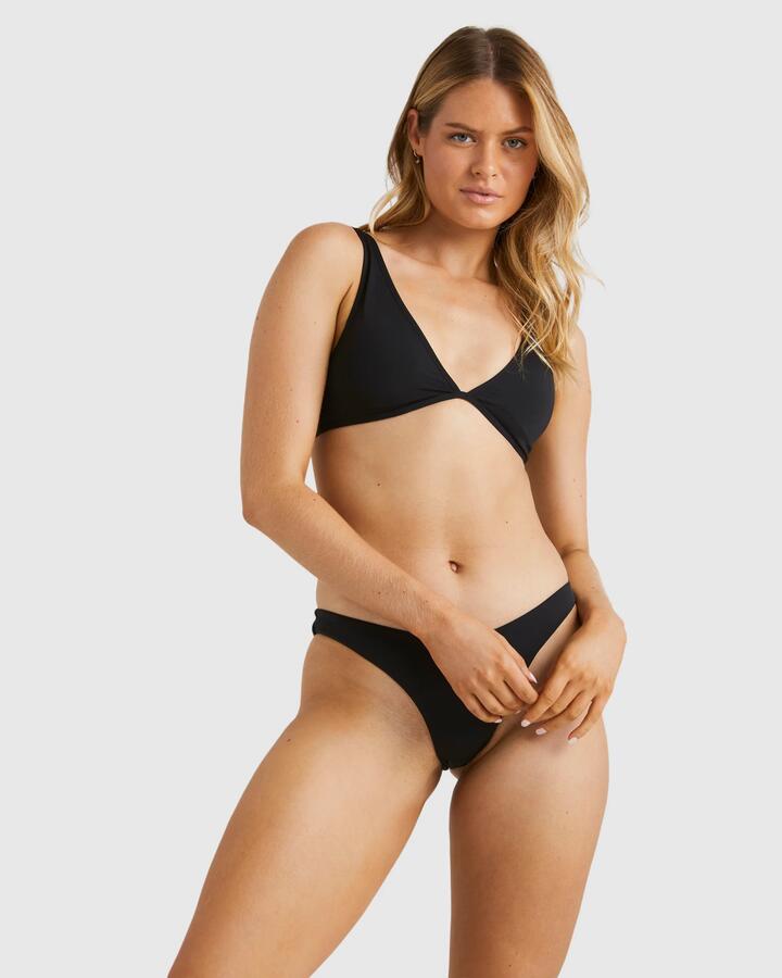 Image of Swimwear. Productname: Billabong Womens Sol Searcher Ava Tank Bikini Top Black Pebble - in Black Pebble colour by brand - Billabong