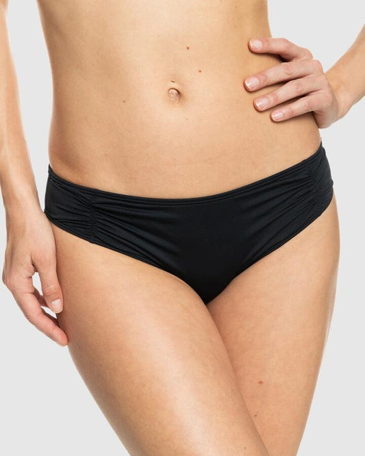 Image of Swimwear. Productname: Roxy Womens Sd Beach Classics Hipster Bikini Bottom Anthracite - in Anthracite colour by brand - Roxy