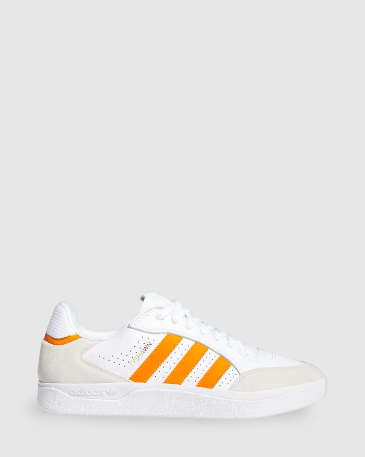 Image of Sneakers. Product name - adidas Tyshawn Low Sneakers White - in White colour by brand - Adidas