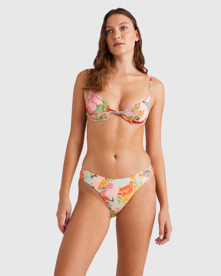 Image of Swimwear. Productname: Billabong - Womens Tropic Highs Bondi Bikini Bottom - Multi - in Multi colour by brand - Billabong