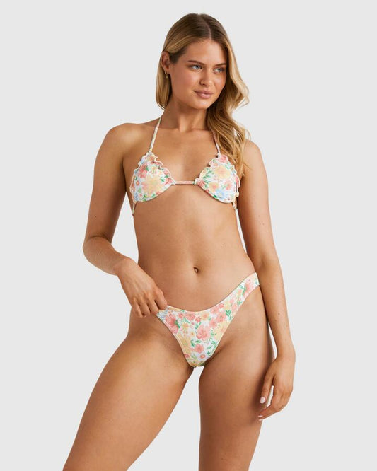 Image of Swimwear. Productname: Billabong - Womens True Romance Hike Bikini Bottom - White - in White colour by brand - Billabong