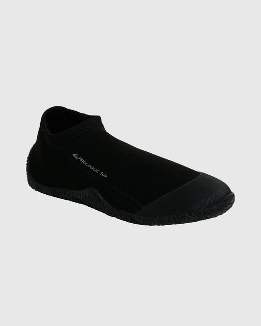 Image of Wetsuits. Product name - Quiksilver Mens 1Mm Prologue Round Toe Wetsuit Boots Black in Black colour by brand - Quiksilver