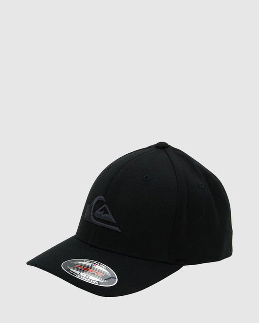 Image of Hats. Product name - Quiksilver Mens Mountain And Wave Cap Black/Black in Black/Black colour by brand - Quiksilver