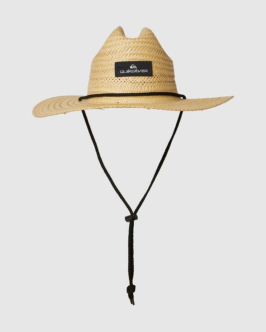 Image of Hats. Productname: Quiksilver - Mens Pierside Pack Straw Hat - Natural - in Natural colour by brand - Quiksilver