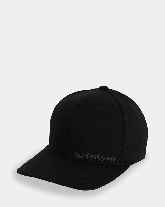 Image of Hats. Productname: Quiksilver - Mens Sidestay Cap - Black - in Black colour by brand - Quiksilver