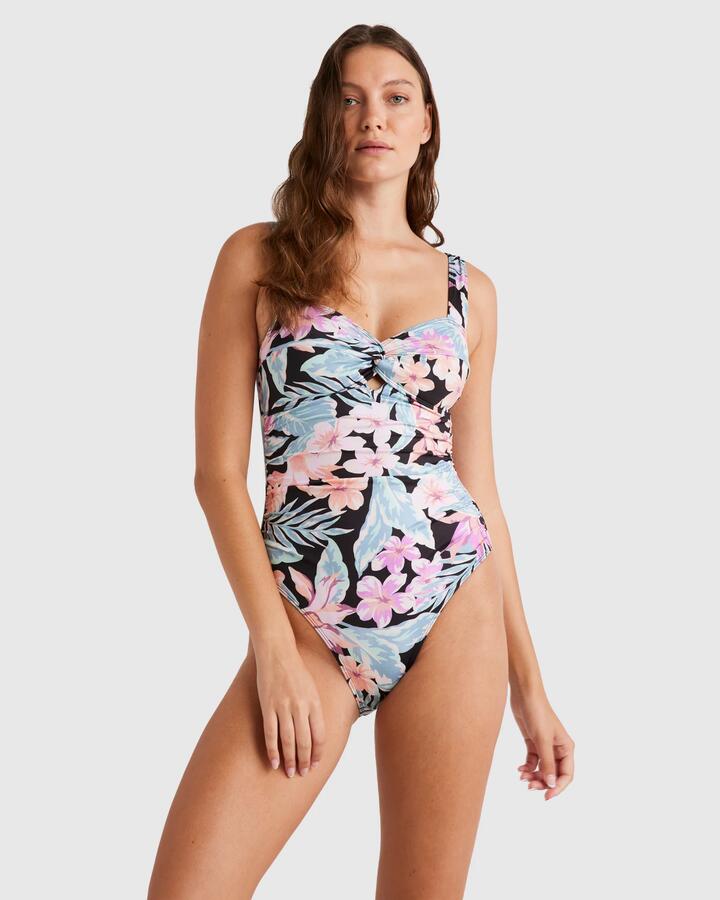 Image of Swimwear. Productname: Billabong - Womens Nights In Paradise Kali Dd One Piece Swimsuit - Multi - in Multi colour by brand - Billabong