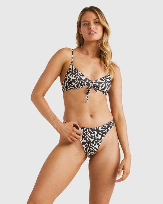 Image of Swimwear. Productname: Billabong - Womens Palm Grove Skimpy Hike Bikini Bottom - Off Black - in Off Black colour by brand - Billabong