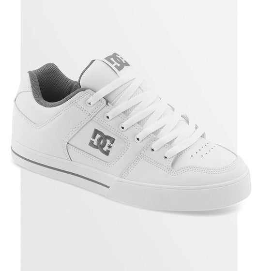 Image of Sneakers. Productname: DC Shoes - Mens Pure Sneakers - White/Battleship/White - in White/Battleship/White colour by brand - DC Shoes