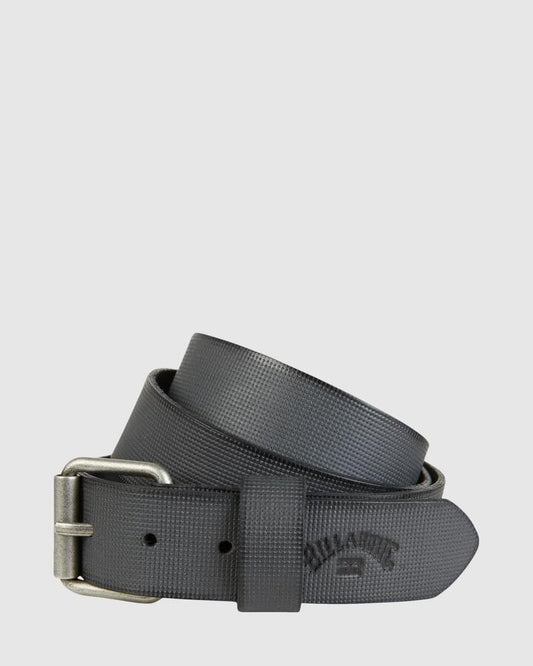 Image of Accessories. Productname: Billabong - Mens Daily Leather Belt - Black - in Black colour by brand - Billabong