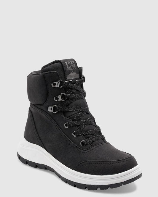 Image of Boots. Productname: Roxy - Womens Karmel Boots - Black - in Black colour by brand - Roxy