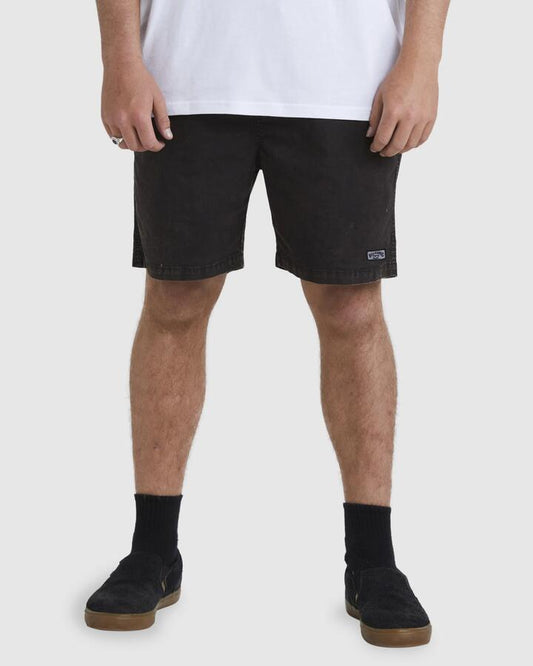 Image of Accessories. Productname: Billabong Mens Mario Walkshorts Black - in Black colour by brand - Billabong