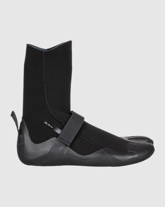 Image of Boots. Product name - Quiksilver Mens 5Mm Everyday Sessions Split Toe Neoprene Wetsuit Boots Black in Black colour by brand - Quiksilver