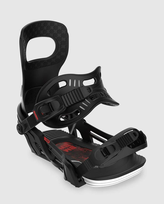 Image of Snowboards. Productname: Bent Metal - Mens Joint Snowboard Bindings - Black - in Black colour by brand - Bent Metal