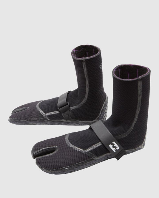 Image of Boots. Productname: Billabong - Mens 3Mm Furnace Comp Split Toe Wetsuit Boots - Black - in Black colour by brand - Billabong