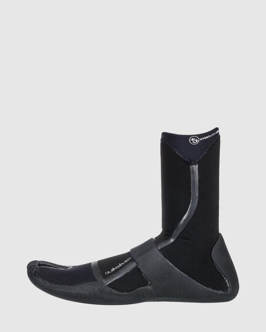 Image of Boots. Productname: Quiksilver Mens 3Mm Marathon Sessions Split Toe Neoprene Wetsuit Boots Black - in Black colour by brand - Quiksilver
